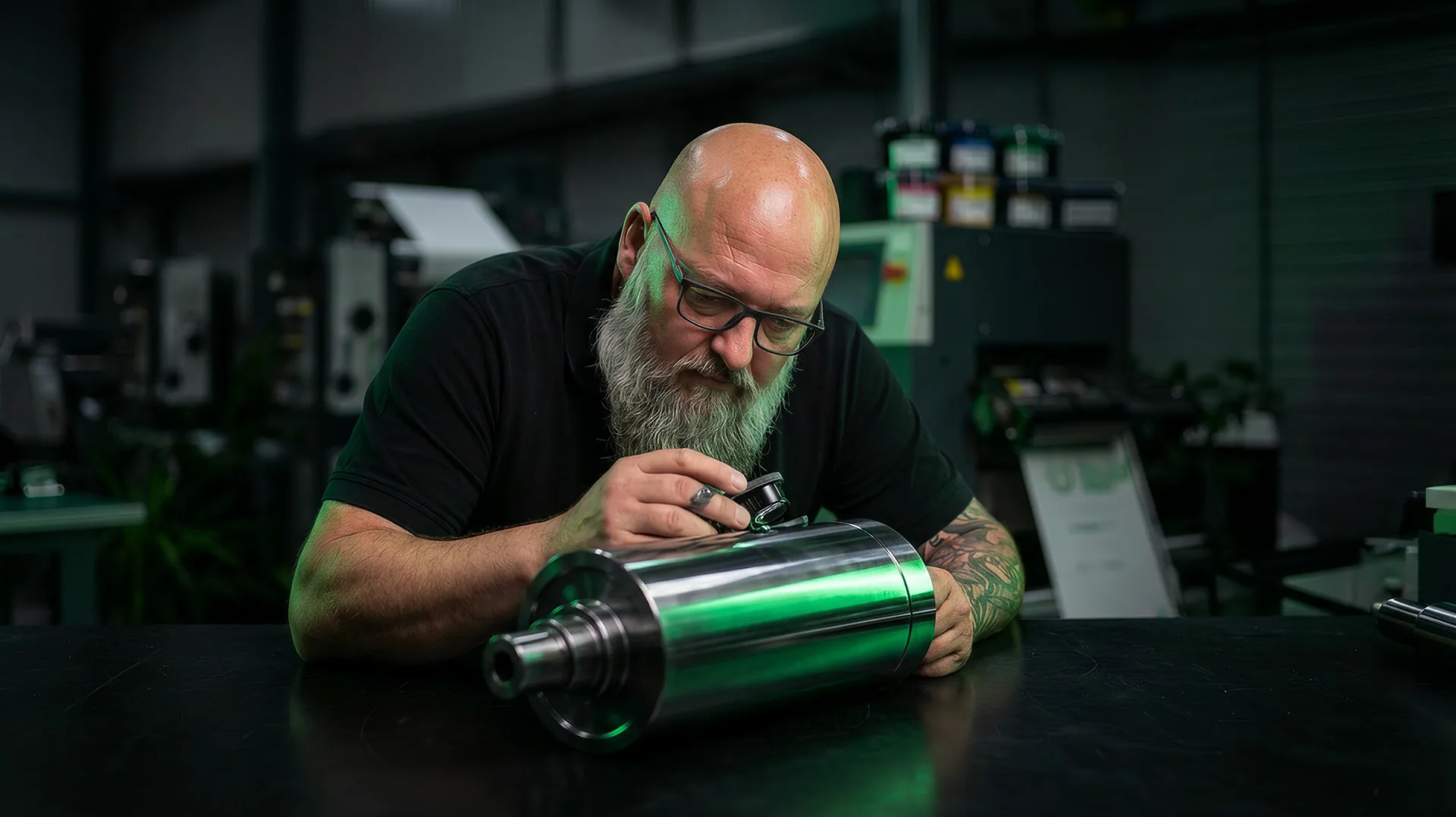 Druckmaschine und Drucktechnik